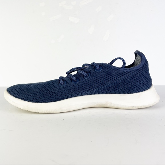 Allbirds Tree Runners Marine Blue Running Athletic Shoes Sneakers - Picture 7 of 12